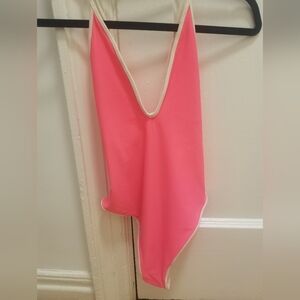 aerie pink bathing suit